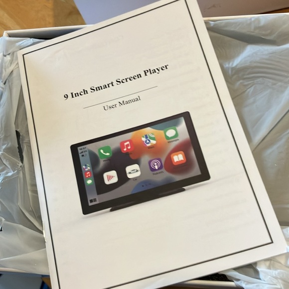 Hauxly new wireless, smart screen, stereo number Q9S, box was open, never used - Picture 3 of 4